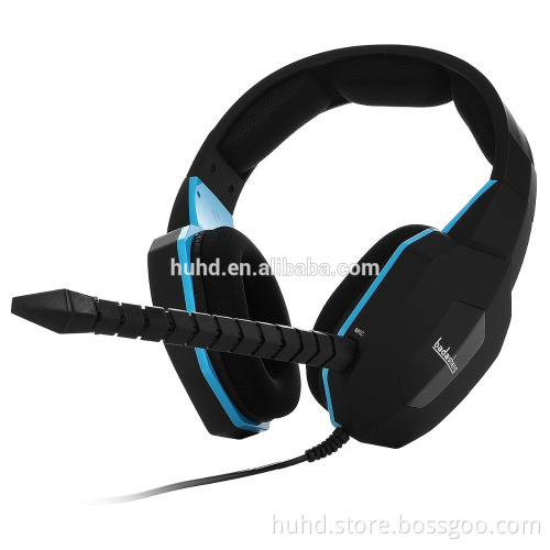 Super Bass Computer flat cable Headphone Gaming Headset for PS4 Xbox one From Shenzhen Manufacturer